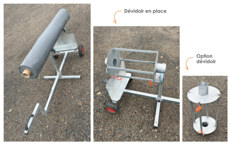 chariot option d&eacute;vidoir ABPool