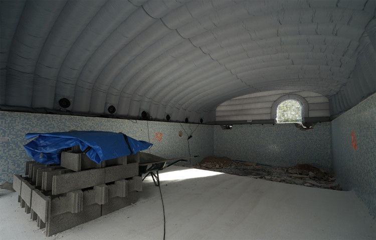 Int&eacute;rieur abri CFDome