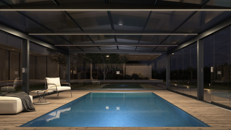 Abri de piscine H&eacute;lios
