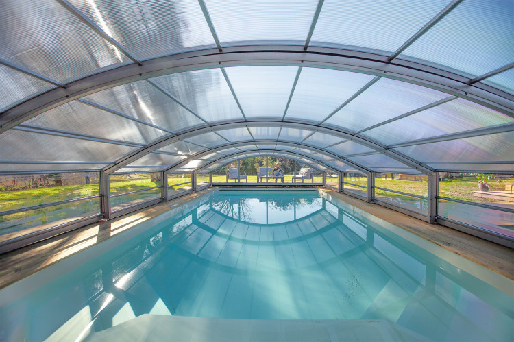 Abri de piscine Alto vue int&eacute;rieure Abrid&eacute;al