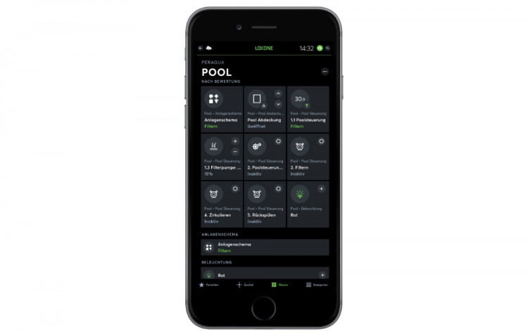 Loxone&reg; Smart Home App
