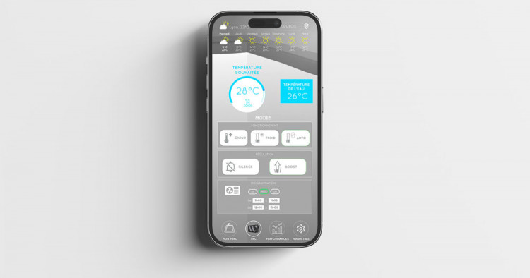 Mode &laquo; particulier &raquo; de l'appli Wpool