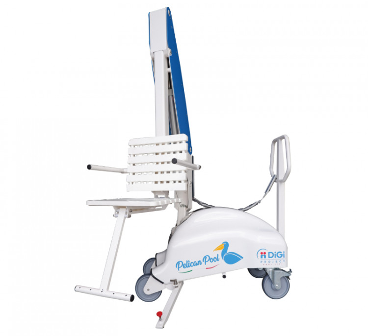 L'&eacute;l&eacute;vateur mobile Pelican Pool pour PMR d'Axsol
