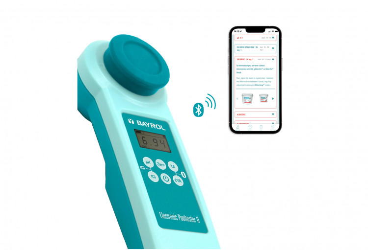 Electronic Pooltester II connect&eacute; en Bluetooth Bayrol