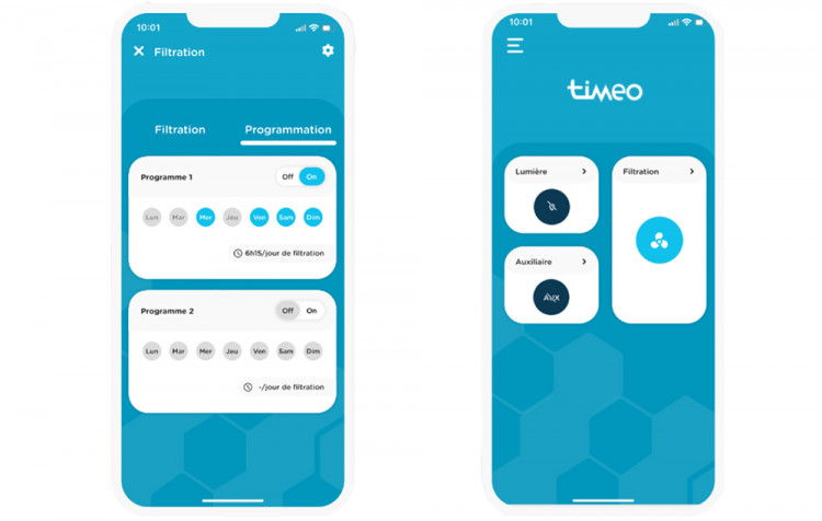 Application Timeo Connect de CCEI