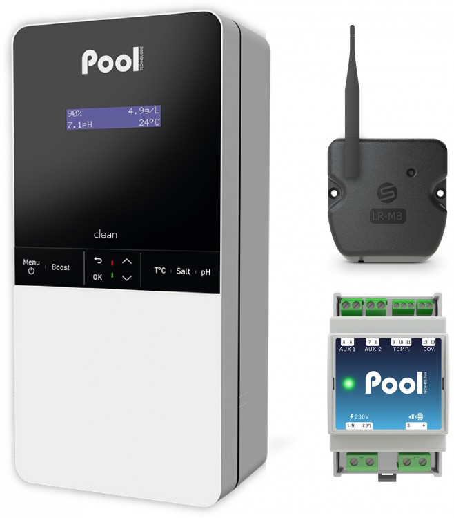 gamme Natural Pool Series &eacute;lectrolyseurs r&eacute;gulateurs eau piscine Pool Technologie