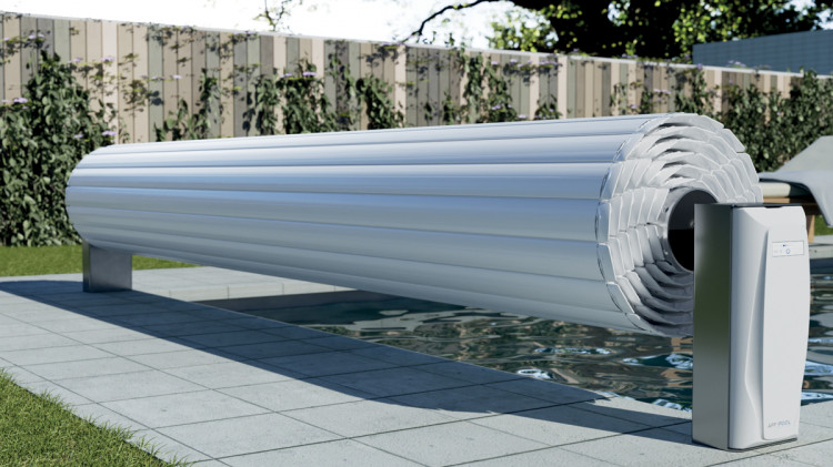 AG Smart 700 d'APF Pool Design couverture automatique hors sol AG Smart 700 d'APF Pool Design