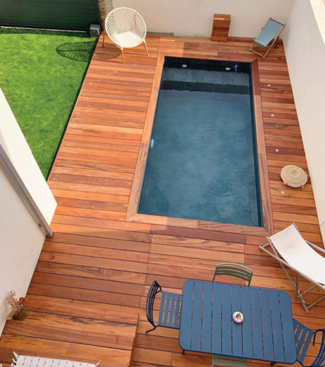 Piscine bois de D&eacute;tente Piscine