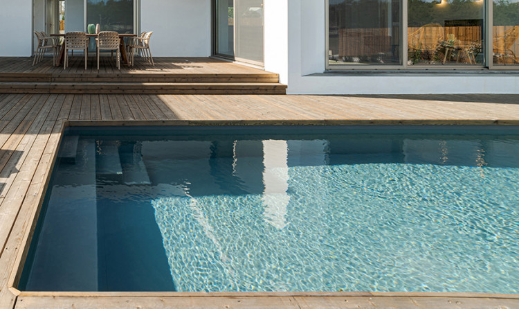 membrane arm&eacute;e piscine Pure Urban Grey Elbtal Plastics