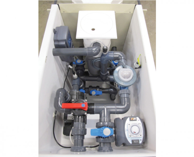 Mur filtrant GS14 adapt&eacute; aux piscines miroir filtrinov