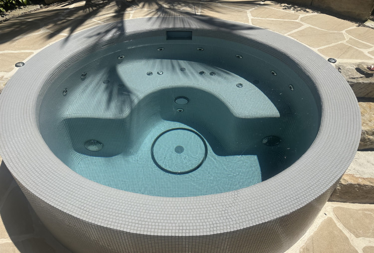 Flojet en acier inoxydable, flosuction et floair dans un spa