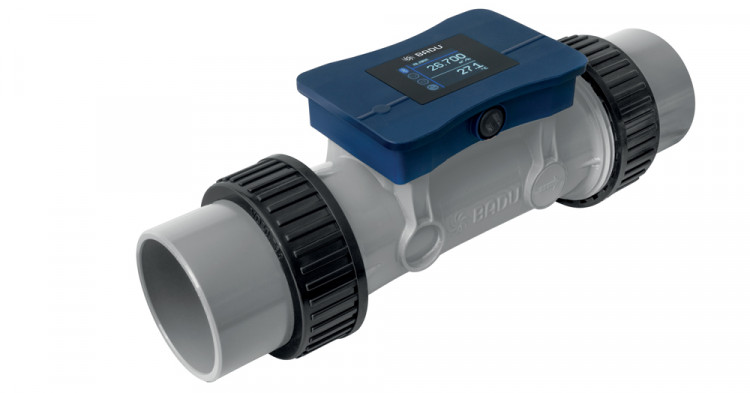BADU Flow Sonic mesure le d&eacute;bit d'eau par ultrasons