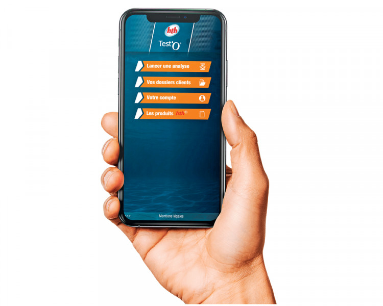 hth&reg; Test'O Pro application