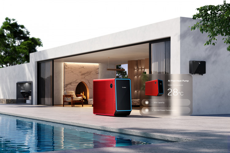 The iGarden X30 AI pool heat pump