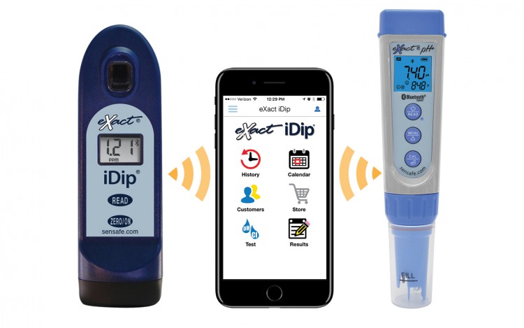 eXact iDip&reg; Pool Pro + Testkit