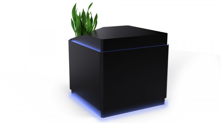 Klereo KUB int&egrave;gre un &eacute;clairage led et une enceinte Bluetooth