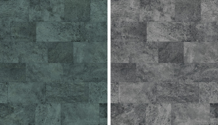Membrane arm&eacute;e Be Brane Natural Green et Natural Grey
