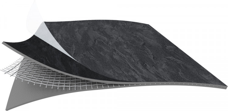 La membrane Be Brane 3D Surface est compos&eacute;e au minimum de 25 % de PVC biosourc&eacute;