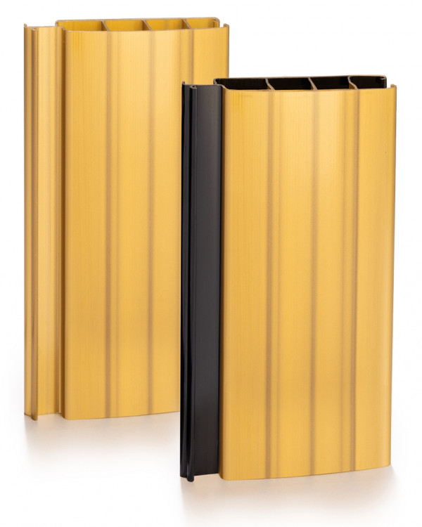 Les lames polycarbonate pour volets piscine Oase Lumi-Solar&reg; version GOLD