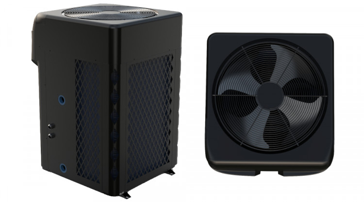 Pompe &agrave; chaleur &agrave; ventilation verticale E-Optimus Full Inverter