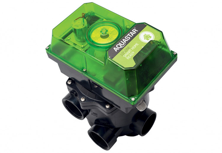 Loxone Aquastar Air, vanne de r&eacute;trolavage intelligente &agrave; 6 voies