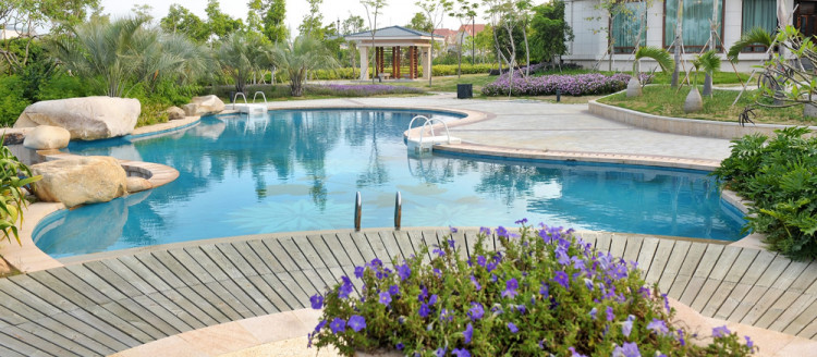 Syst&egrave;me modulaire Rock Pool piscines formes libres