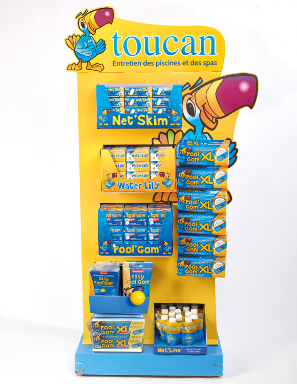 PLV au sol Toucan
