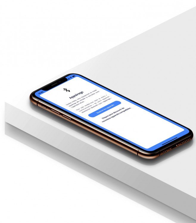 Visuel de l'appairage en cours via l'application e-pool&reg; 2.0 de Pool Technologie