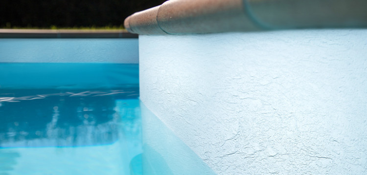 membrane arm&eacute;e piscine Renolit Alkorplan Relief bleu clair