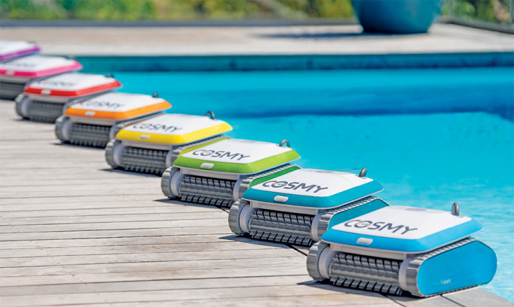 Cosmy The Bot, le robot &eacute;lectrique piscine ultra-personnalisable