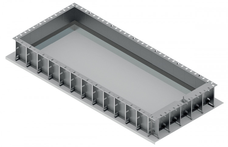 Structure autoportante Naturalis NEXT en acier Magnelis&reg;