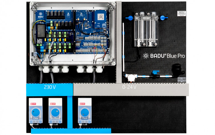 BADU Blue Pro : syst&egrave;me de gestion intelligent pour une piscine