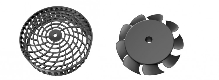 Nouveau ventilateur avec le capot adapt&eacute; r&eacute;duit le bruit de fonctionnement