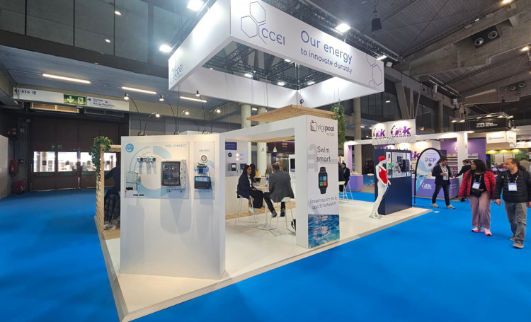Stand CCEI &agrave; Piscina Barcelona 2025