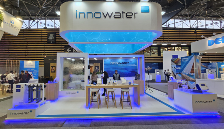 Stand d'Innowater &agrave; Piscine Global 2024