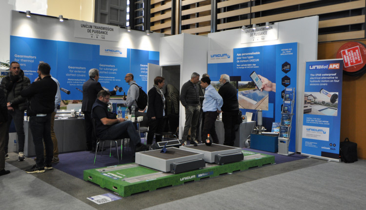 Stand d'Unicum &agrave; Piscine Global 2024