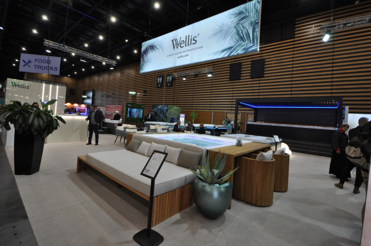 Stand de Wellis &agrave; Piscine Global 2024