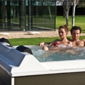 Overflow Spa with ELS lighting and Bluetooth audio system