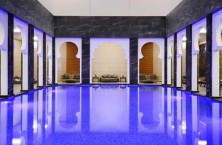Due piscine Myrtha riscaldate il Constantine Marriott Hotel in Algeria