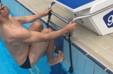New Backstroke Start Ledge for swimming pool by ANTI WAVE