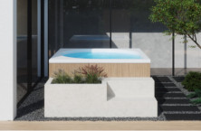 Von der Natur inspirierte Drop Design Pools