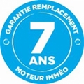 Imm&eacute;o covers: A 7-year guarantee for motor replacement!