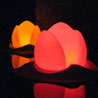 Lumi&egrave;re flottante "Fleur de lotus" pour piscine et spa