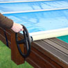 Couverture pour piscines hors sol bois