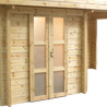 L'abri spa/sauna ext&eacute;rieur de Woodline