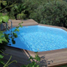 Piscine en bois