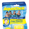 Bandelettes d'analyse de chlore pour piscines et spas