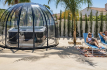 Abri Sfera d'Abrisol : une solution premium pour valoriser les installations spa 