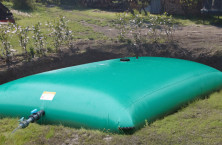 CF Tank : citerne souple de r&eacute;tention d'eau pour les chantiers