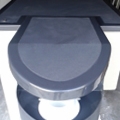 Monobloc sand filter with 180&deg; skimmer